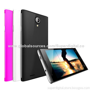 5-inch Smartphone, Android 4.2 OS/MTK6582 Quad Core, QHD IPS Display, Supports 3G/Bluetooth/Wi-Fi